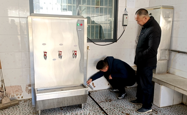 沙河初中開展校園安全隱患大檢查