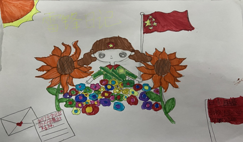 房縣白鶴鎮長龍小學：讀雷鋒故事 學雷鋒做人