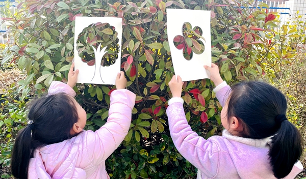 房縣青峰鎮中心幼兒園：親近大自然，守護一片綠