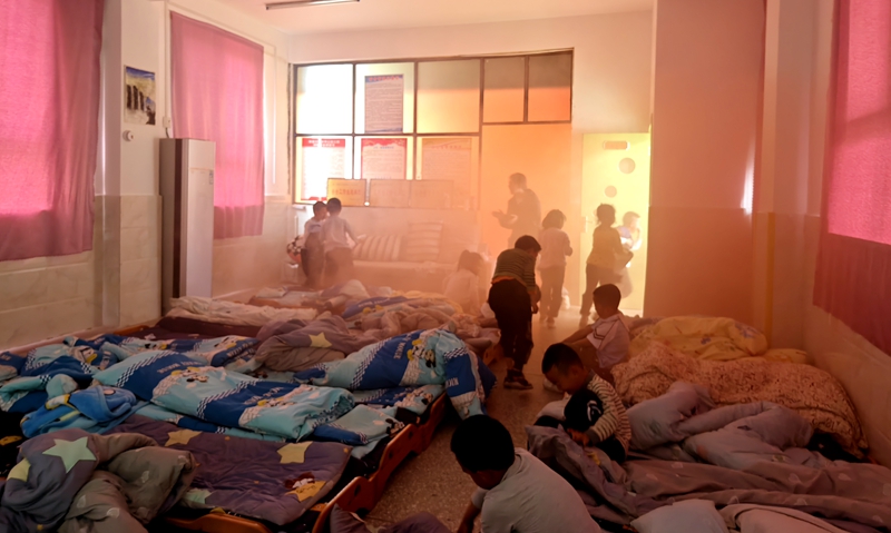 沙河中心幼兒園防火演練：筑牢安全防線，守護幼苗成長