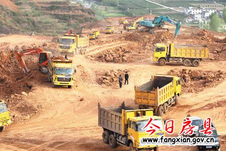 房縣大項目建設快速推進