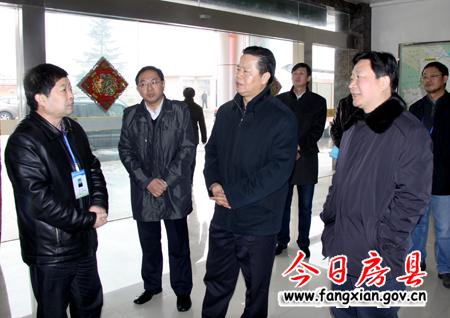 省委副書記張昌爾來我縣調(diào)研