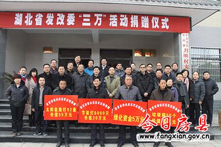 省發改委來我縣開展“三萬”活動