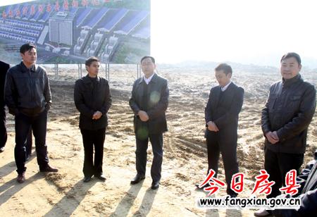 朱光洪調(diào)研部分重點(diǎn)項(xiàng)目建設(shè)情況