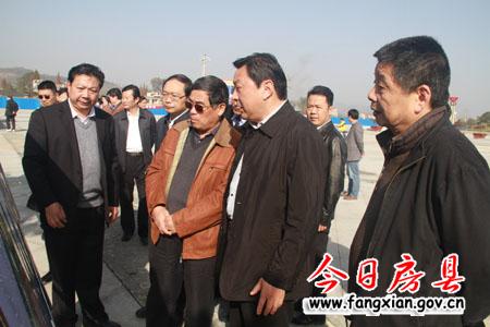 創建國家園林城市考察組來我縣檢查驗收