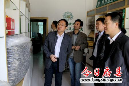 朱光洪調(diào)研食用菌產(chǎn)業(yè)發(fā)展情況