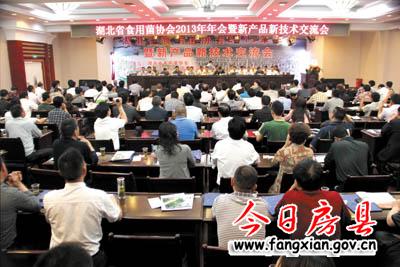 省食用菌協(xié)會(huì)年會(huì)在我縣隆重舉行