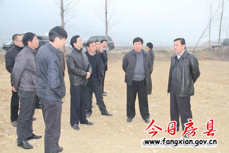 沈明云要求：科學施工 搶抓時間節點 全力以赴推進我縣重點項目建設