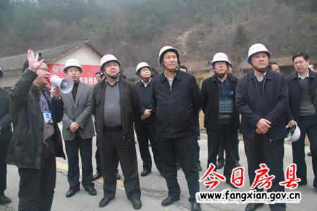 副省長許克振來我縣調研高速路建設