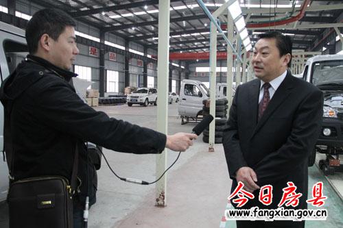 沈明云接受市臺《“迎創(chuàng)一線”書記縣長訪談》專訪