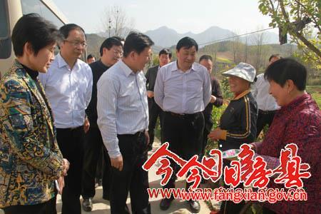 周霽深入房縣部分鄉鎮與基層干部群眾共話農村發展