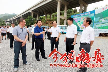 全市縣域經濟工作會與會人員深入房縣參觀考察