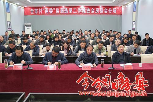 我縣收聽收看全市村“兩委”換屆選舉工作推進視頻會