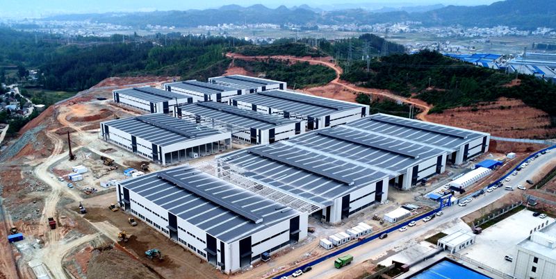 房縣新能源電池拆解產業(yè)園項目一期工程穩(wěn)步推進