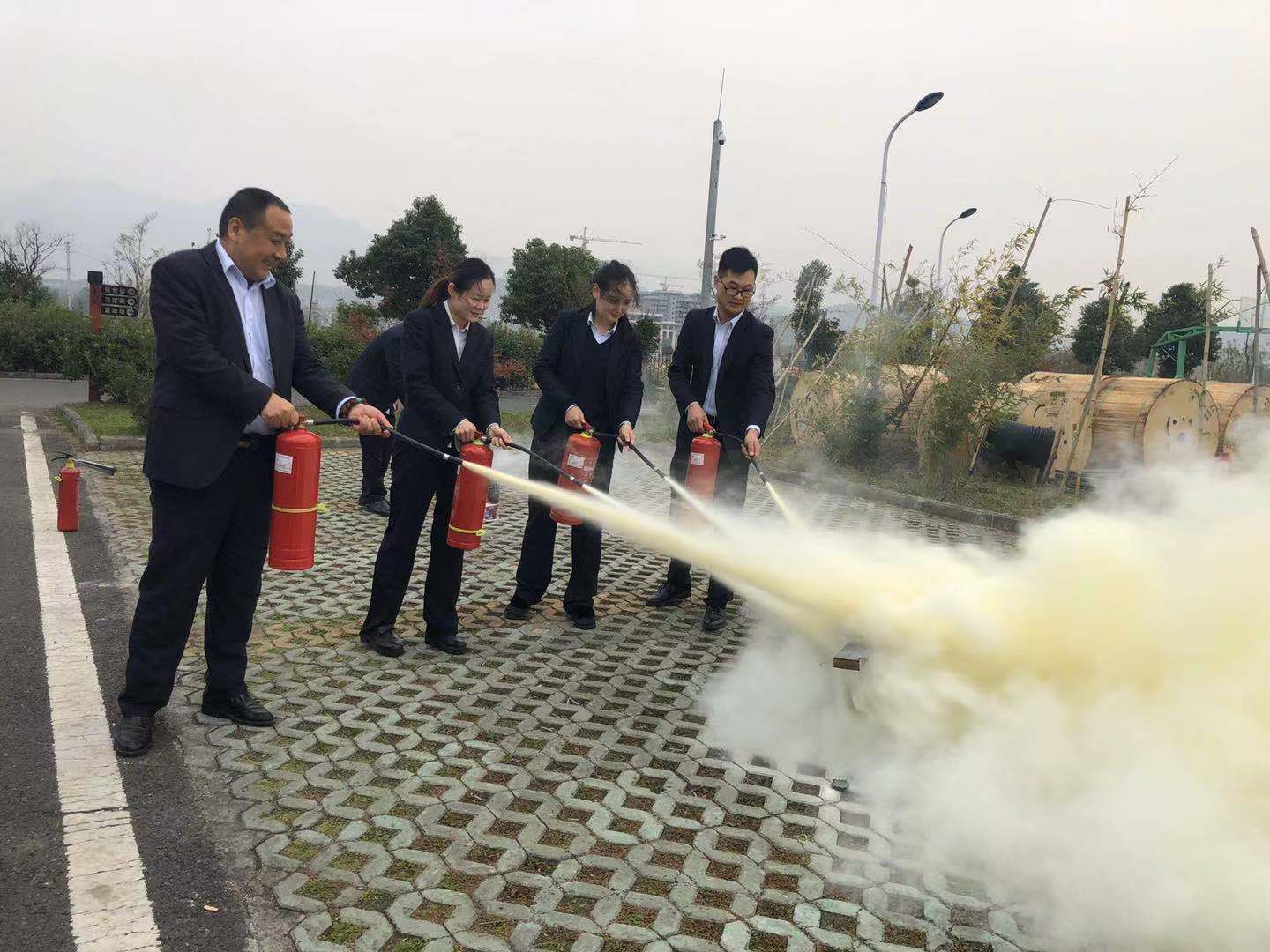 十房高速：開展消防應急演練 牢筑道路安全防線