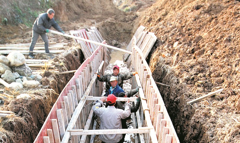 紅塔鎮：冬修水利忙