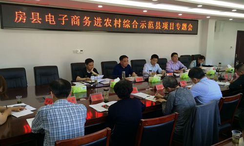 紀(jì)道清強調(diào)：扎實做好國家電子商務(wù)進農(nóng)村綜合示范項目推進工作