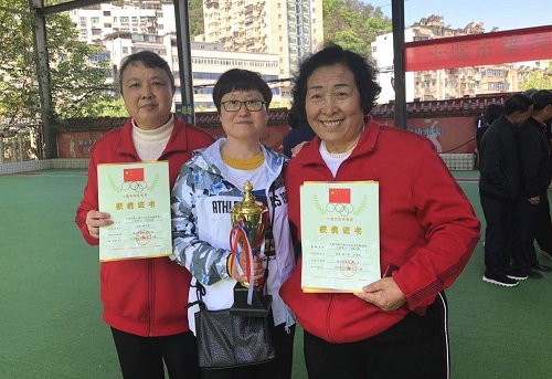 全民健身賽 “夕陽”展華彩