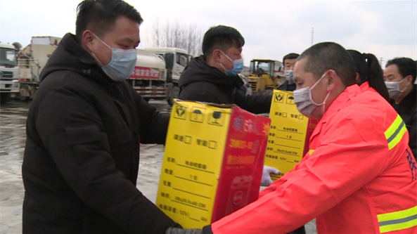 愛心企業為環衛機構捐贈消毒設施