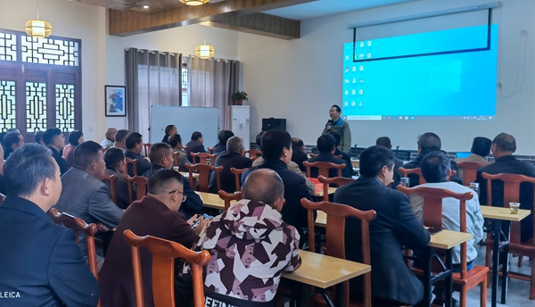 窯淮鎮開展百余群眾“冬季充電”茶園管護培訓