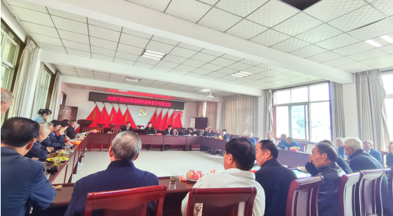 大木廠鎮召開2021年重陽節座談會