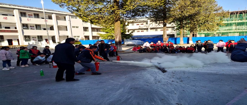 白雞小學舉辦消防知識進校園活動