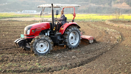 房縣春耕種糧忙