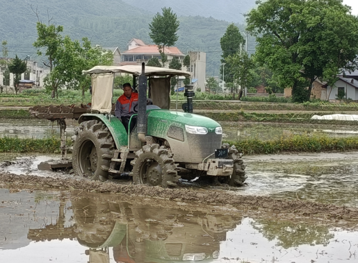 房縣：田間地頭人機(jī)齊上忙農(nóng)事