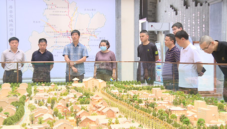 竹溪縣政協(xié)考察團(tuán)一行來(lái)我縣考察