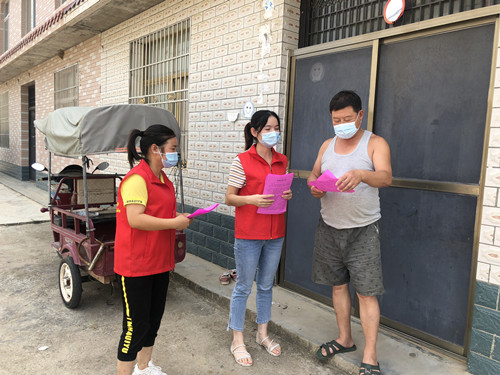 白鶴鎮：強化宣傳引導  營造基層疫情防控氛圍