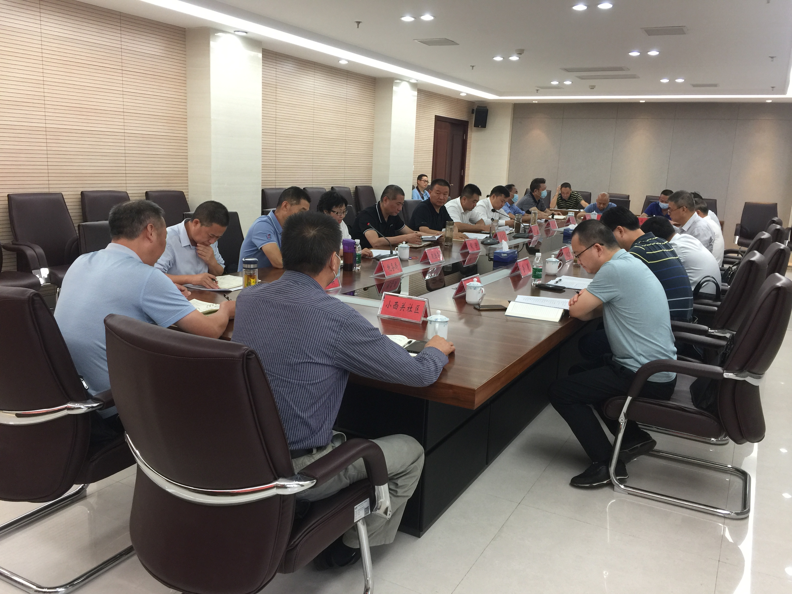 省稅務(wù)局一級(jí)巡視員劉衛(wèi)明一行來(lái)房調(diào)研平安建設(shè)工作