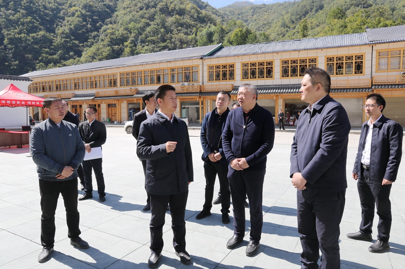 紀道清到九道調研時強調：定目標謀發展   抓黨建促振興  奮力打造特色旅游鄉鎮