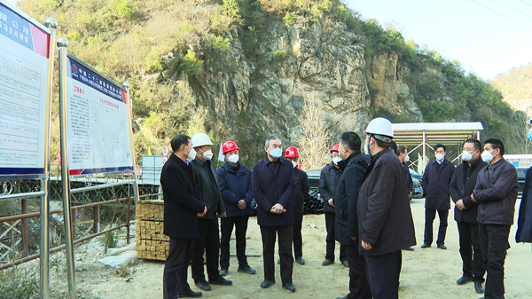 趙哲來房調研水利水電工程項目