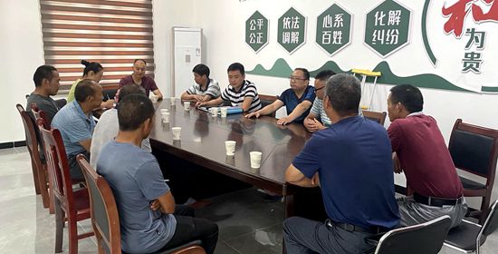 白鶴司法所：抓好人民調解工作   筑牢維穩第一道防線