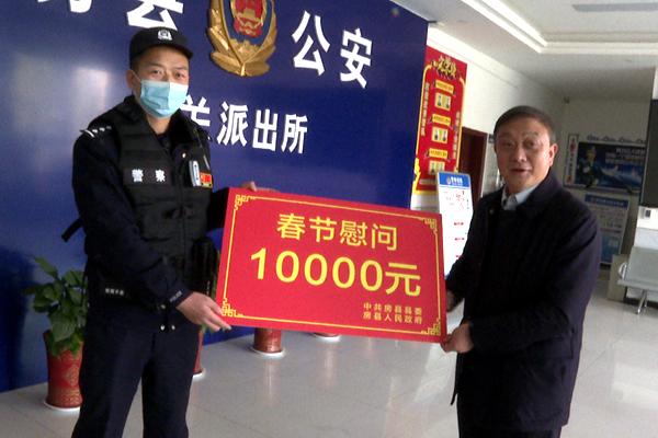 高明哲帶隊(duì)開展新春慰問(wèn)活動(dòng)