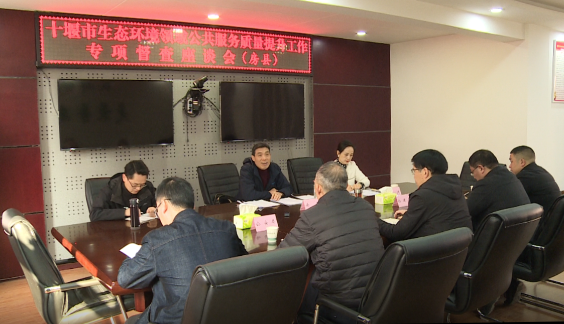 市生態(tài)環(huán)境領(lǐng)域公共服務(wù)質(zhì)量提升專項督察座談會在我縣召開