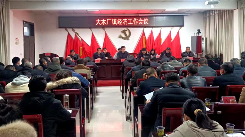 大木廠鎮(zhèn)明確2023年經(jīng)濟(jì)發(fā)展目標(biāo)