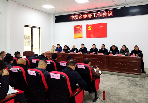 中壩鄉(xiāng)召開經(jīng)濟(jì)工作會