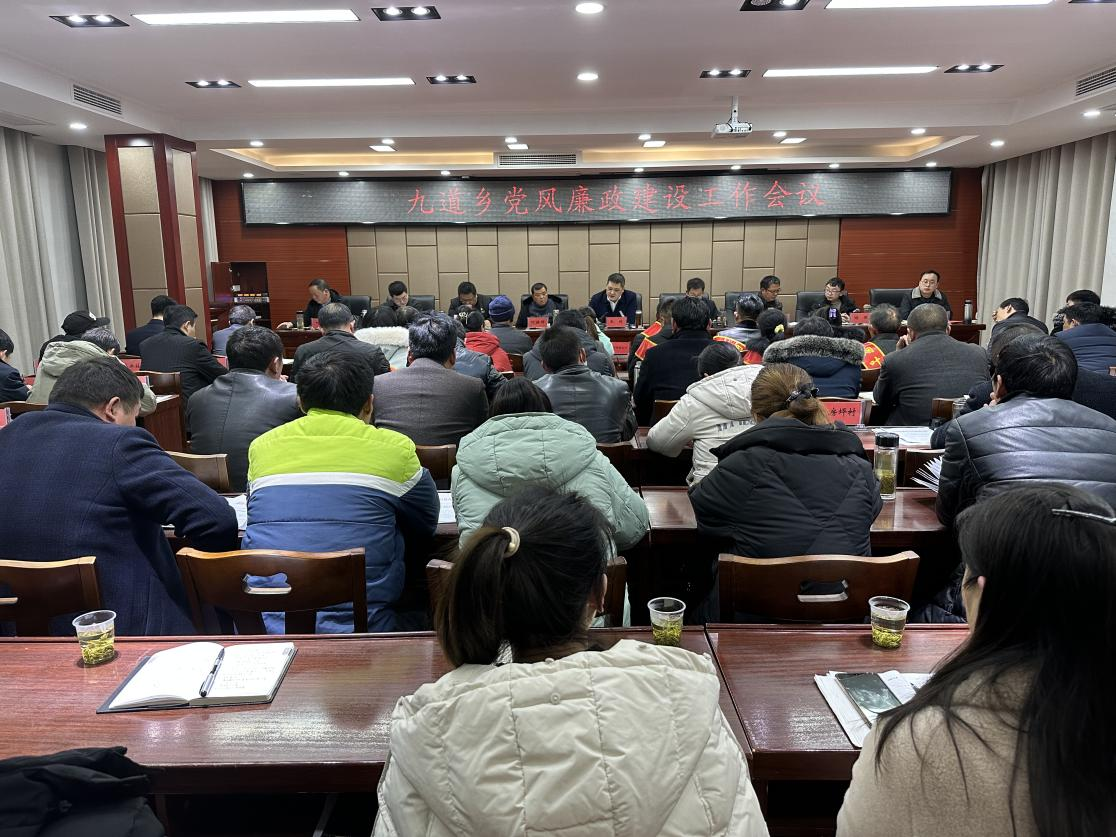 九道鄉(xiāng)召開(kāi)黨風(fēng)廉政建設(shè)工作專(zhuān)題會(huì)