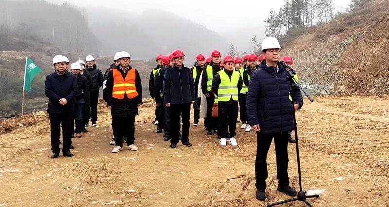 總投資2.87億元，房縣堰河水庫項目建設(shè)正酣