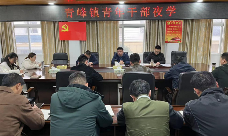 青峰鎮(zhèn)：“夜學(xué)班”為青年干部賦能加力 助推能力作風建設(shè)再上臺階