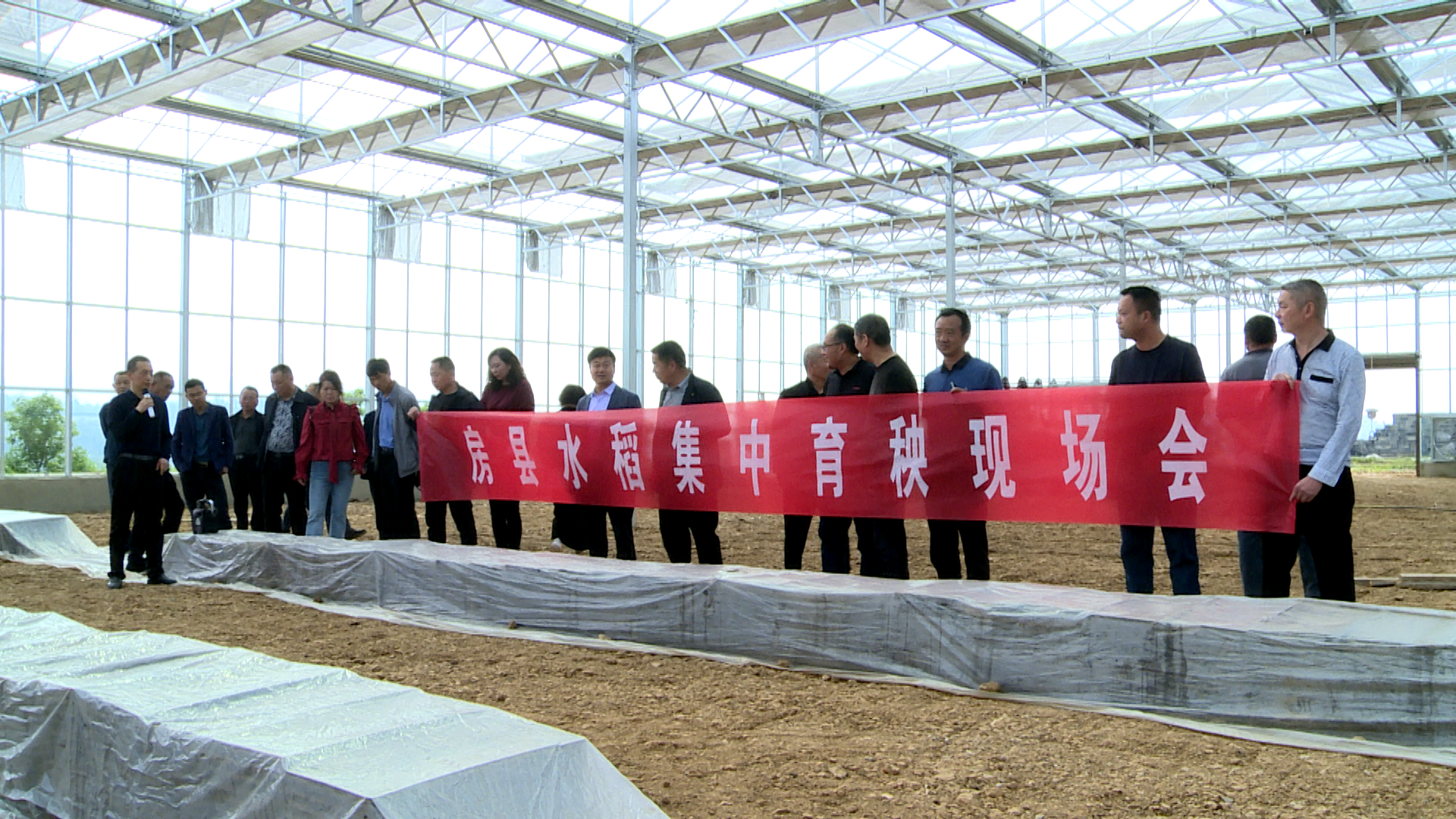 縣農(nóng)業(yè)農(nóng)村局舉行集中育苗機(jī)械化種植現(xiàn)場會(huì)