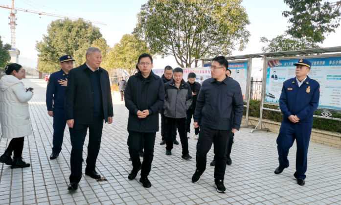 楊丹華帶隊督導(dǎo)檢查安全生產(chǎn)工作