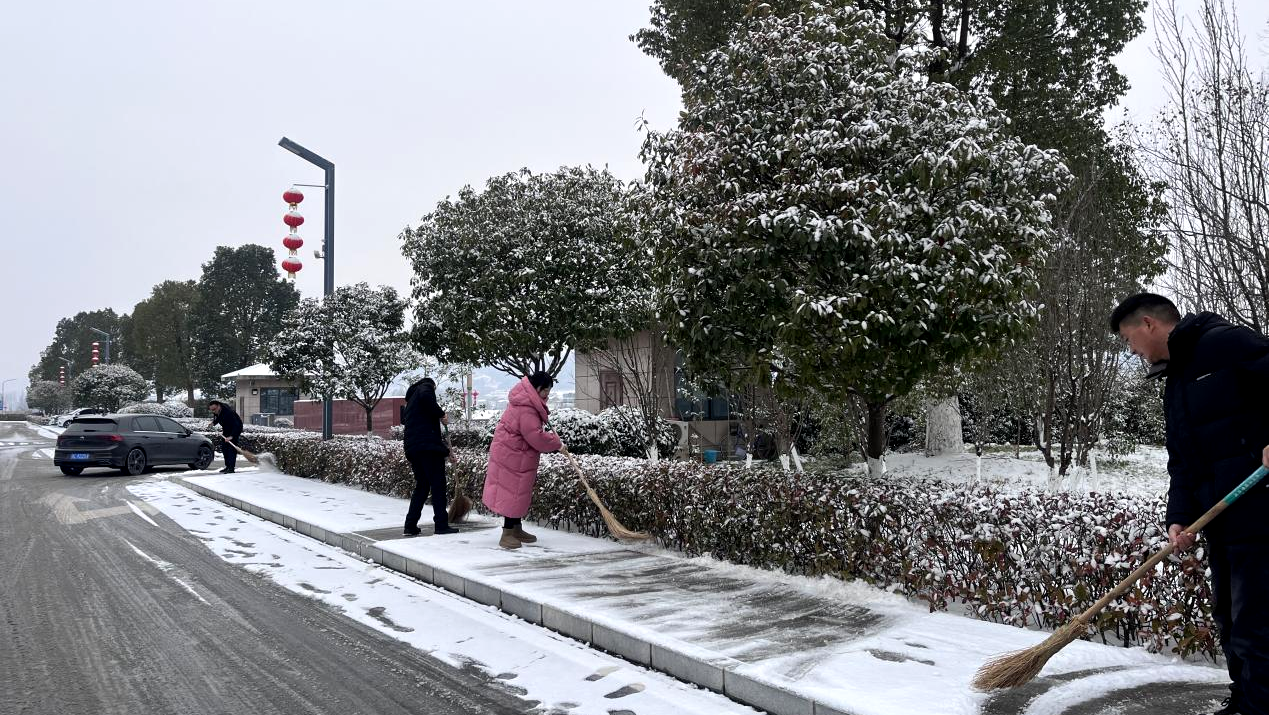 縣機(jī)關(guān)事務(wù)服務(wù)中心多措并舉做好雨雪冰凍天氣防范應(yīng)對(duì)工作