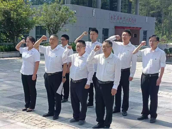 大木廠鎮(zhèn)財(cái)政所：緬懷革命先烈  傳承紅色基因