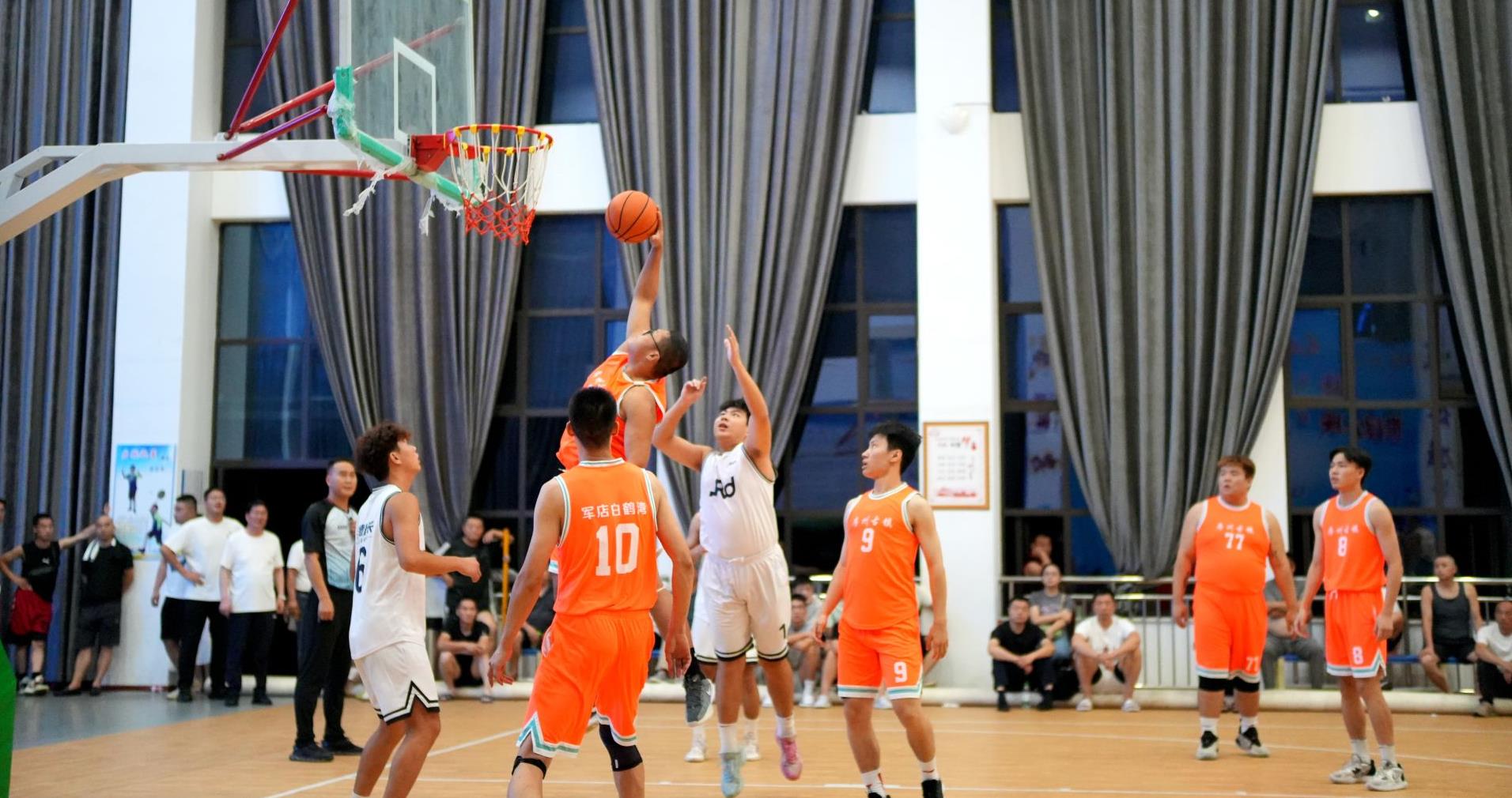 房縣慶“八一”第十八屆“雙擁”杯軍地籃球賽閉幕